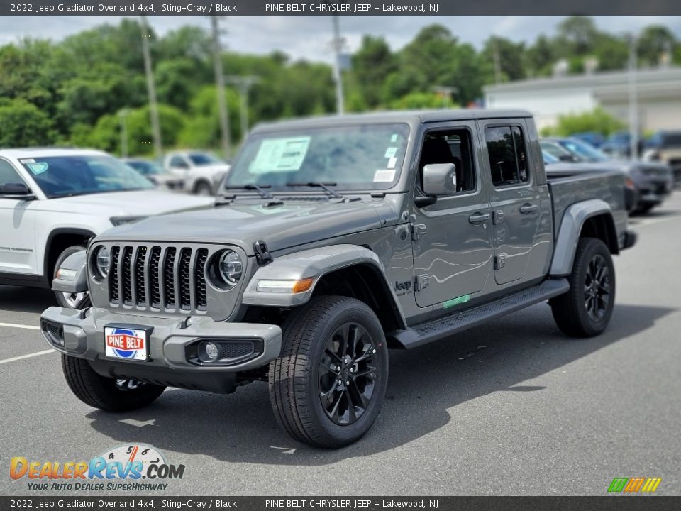 2022 Jeep Gladiator Overland 4x4 Sting-Gray / Black Photo #1