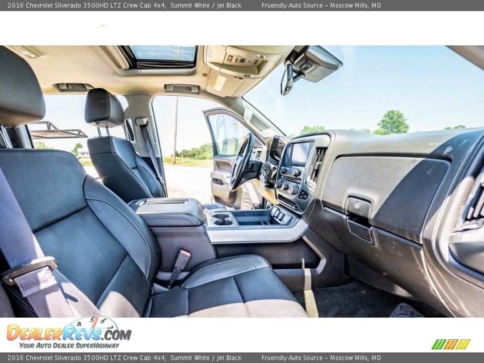 Front Seat of 2016 Chevrolet Silverado 3500HD LTZ Crew Cab 4x4 Photo #24