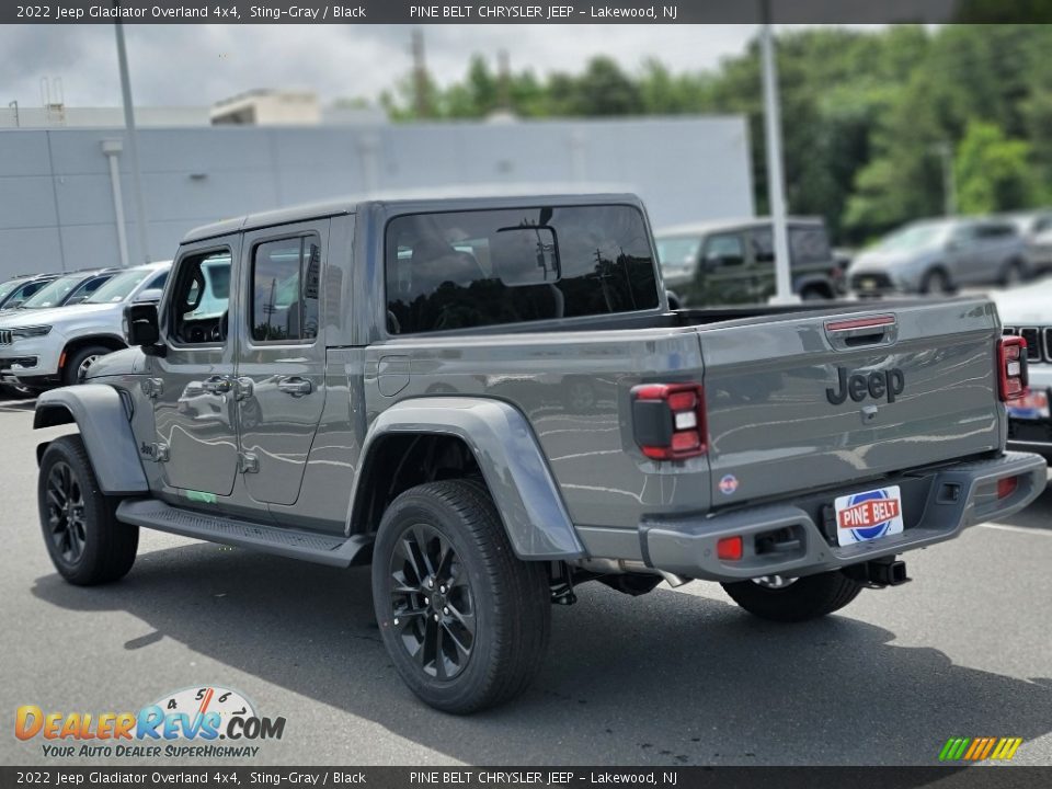 2022 Jeep Gladiator Overland 4x4 Sting-Gray / Black Photo #4