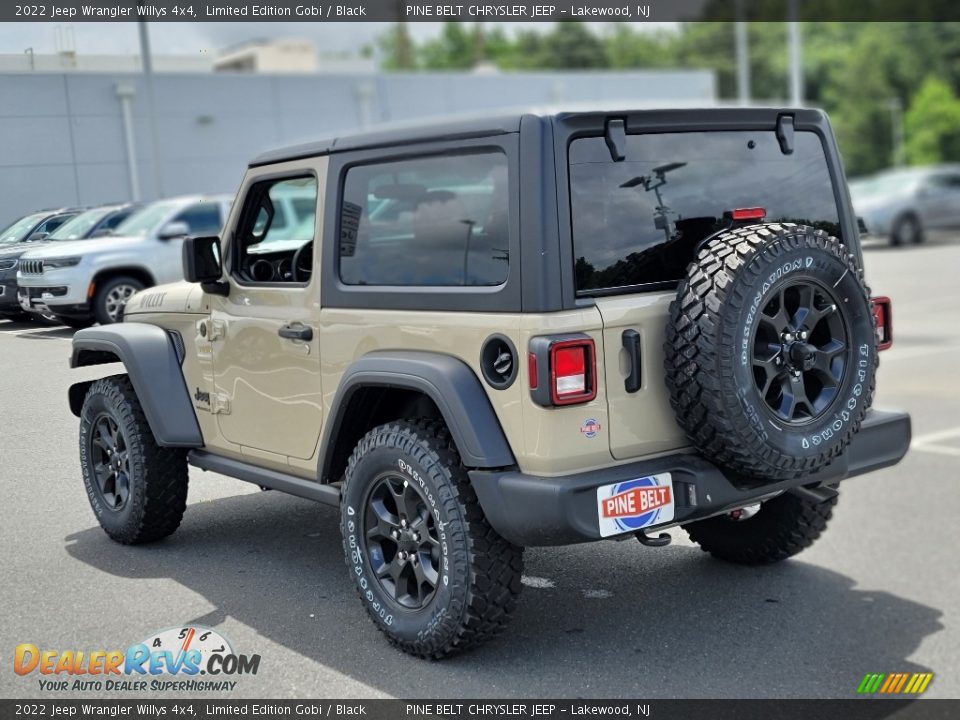 2022 Jeep Wrangler Willys 4x4 Limited Edition Gobi / Black Photo #4