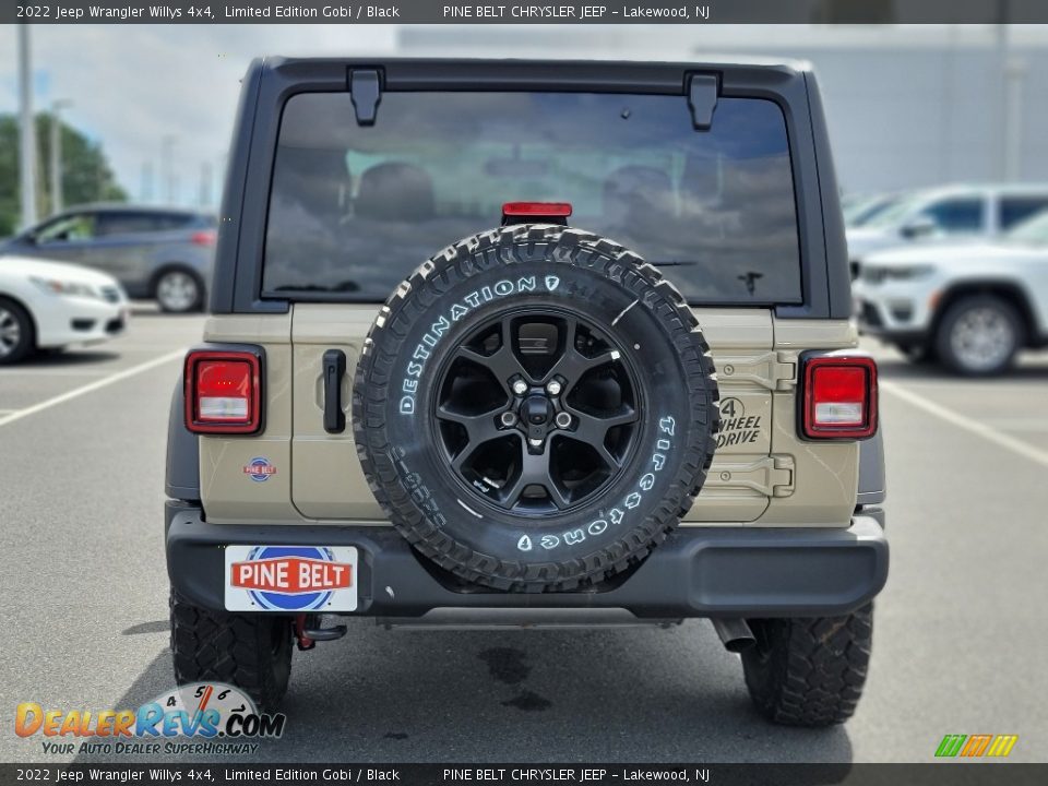 2022 Jeep Wrangler Willys 4x4 Limited Edition Gobi / Black Photo #5