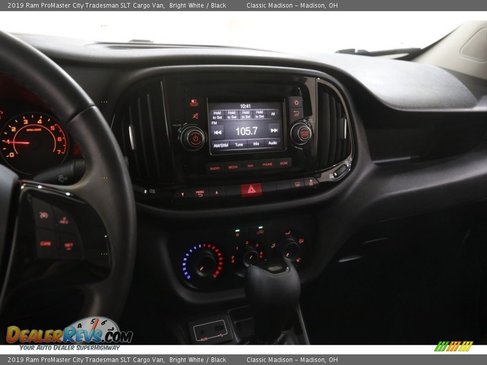2019 Ram ProMaster City Tradesman SLT Cargo Van Bright White / Black Photo #8