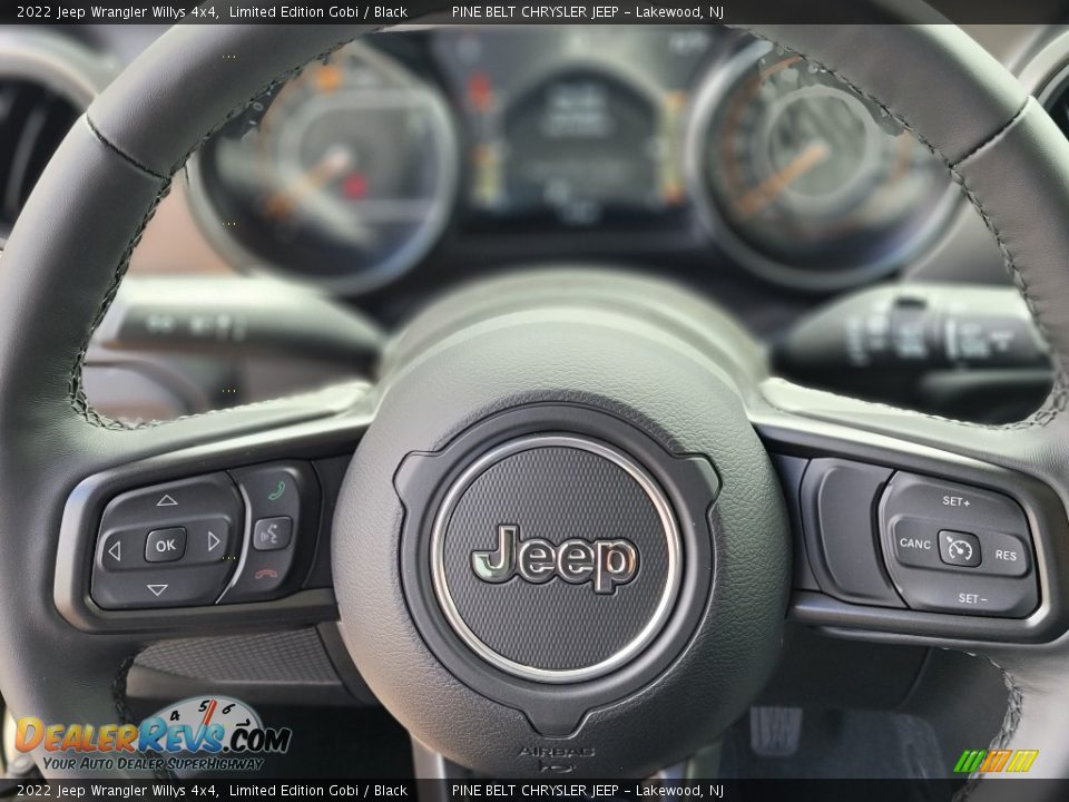 2022 Jeep Wrangler Willys 4x4 Steering Wheel Photo #12