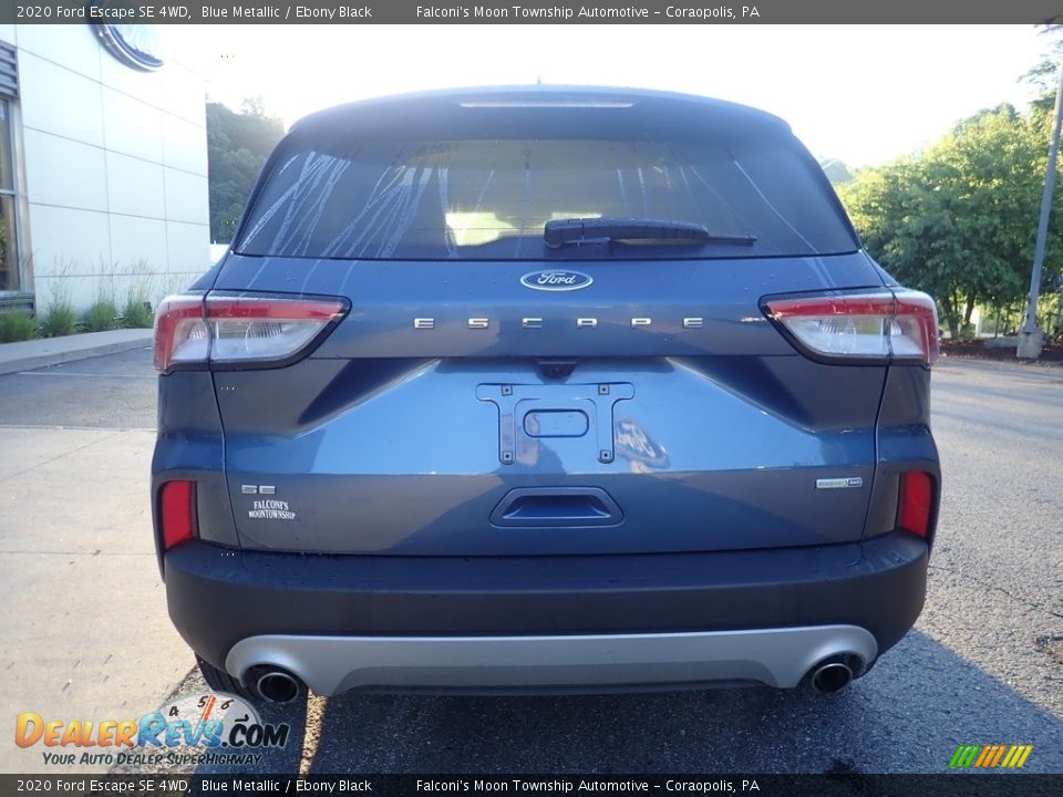 2020 Ford Escape SE 4WD Blue Metallic / Ebony Black Photo #3