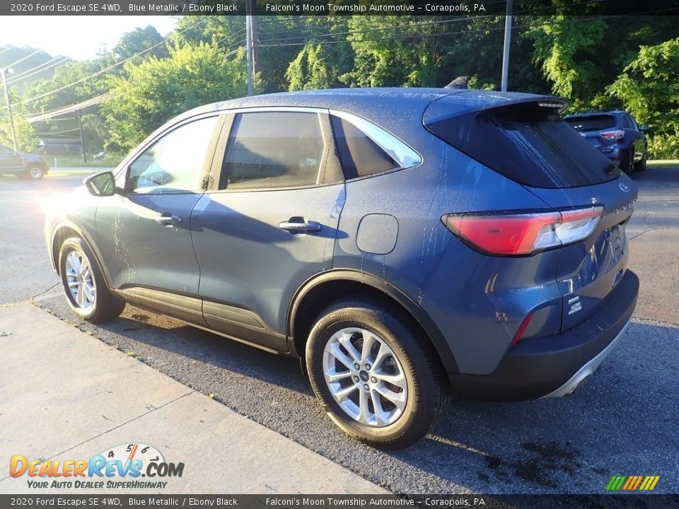 2020 Ford Escape SE 4WD Blue Metallic / Ebony Black Photo #5