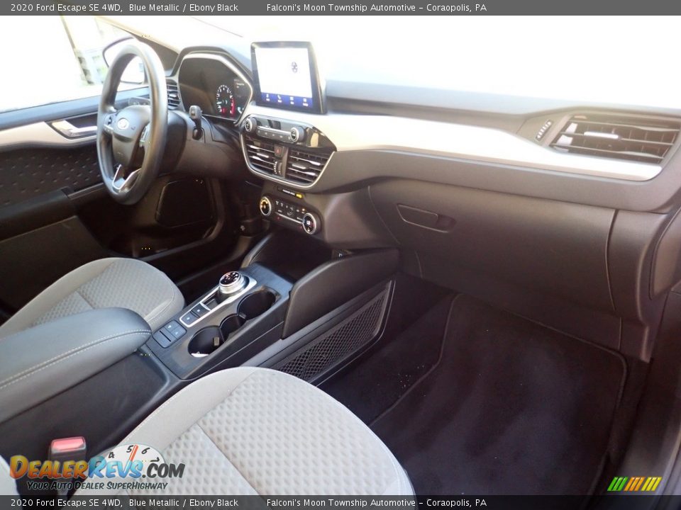 2020 Ford Escape SE 4WD Blue Metallic / Ebony Black Photo #12