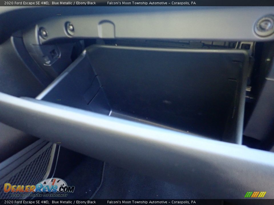 2020 Ford Escape SE 4WD Blue Metallic / Ebony Black Photo #13
