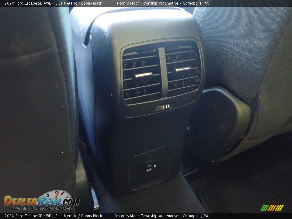 2020 Ford Escape SE 4WD Blue Metallic / Ebony Black Photo #19