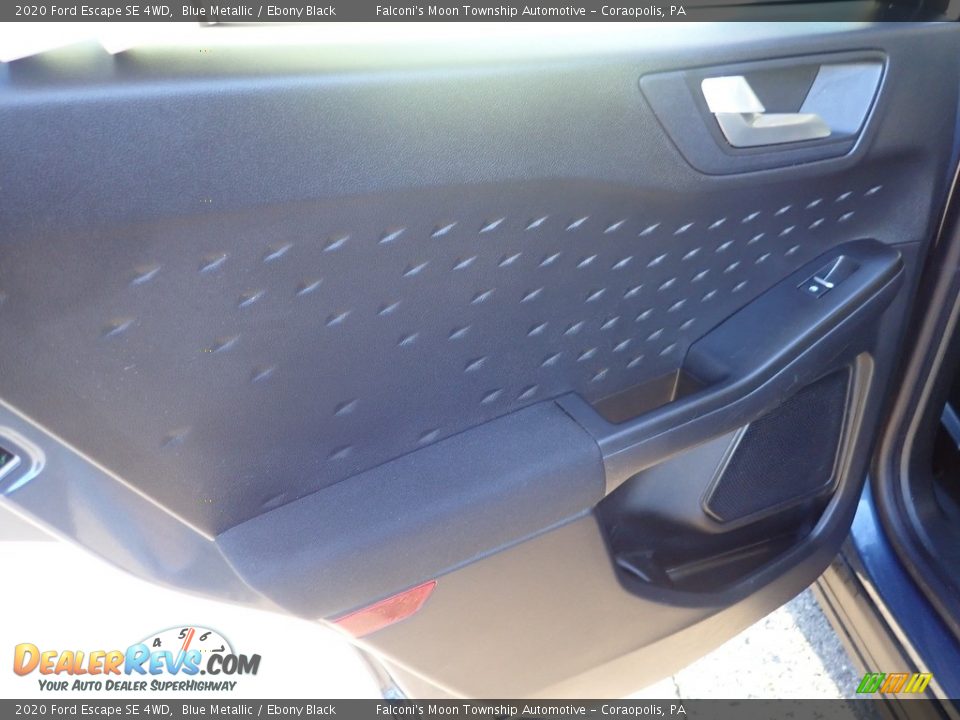 2020 Ford Escape SE 4WD Blue Metallic / Ebony Black Photo #20