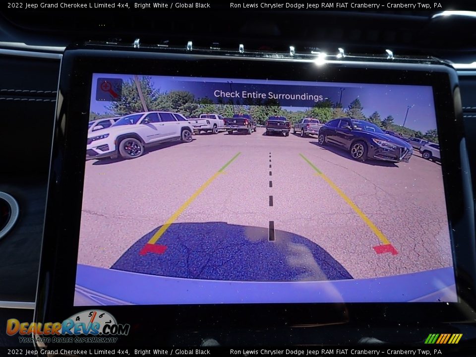 2022 Jeep Grand Cherokee L Limited 4x4 Bright White / Global Black Photo #18