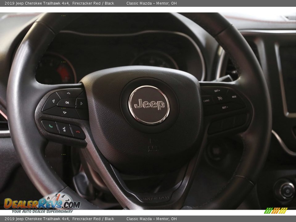 2019 Jeep Cherokee Trailhawk 4x4 Firecracker Red / Black Photo #7