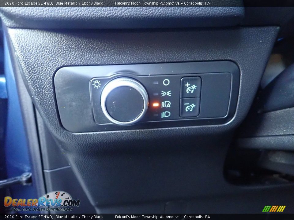 2020 Ford Escape SE 4WD Blue Metallic / Ebony Black Photo #24