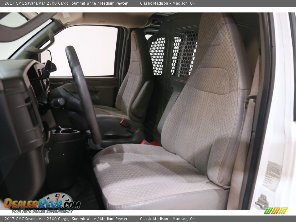2017 GMC Savana Van 2500 Cargo Summit White / Medium Pewter Photo #5
