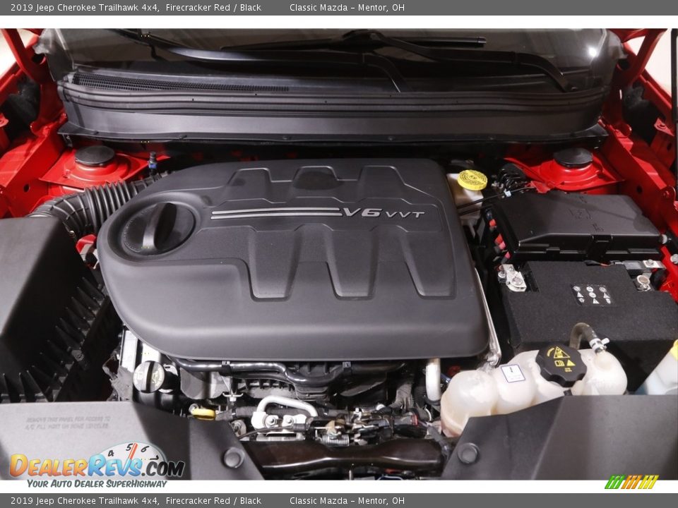 2019 Jeep Cherokee Trailhawk 4x4 Firecracker Red / Black Photo #21