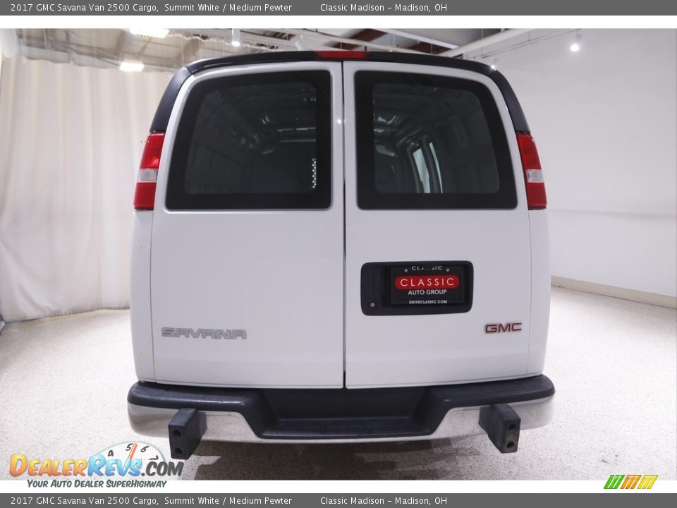 2017 GMC Savana Van 2500 Cargo Summit White / Medium Pewter Photo #16