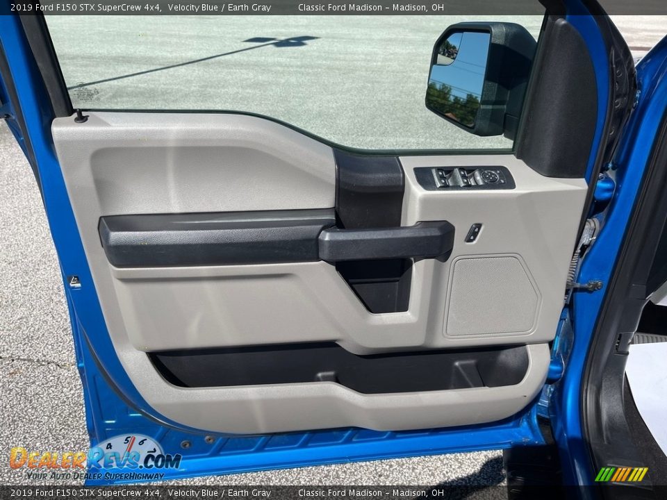2019 Ford F150 STX SuperCrew 4x4 Velocity Blue / Earth Gray Photo #11