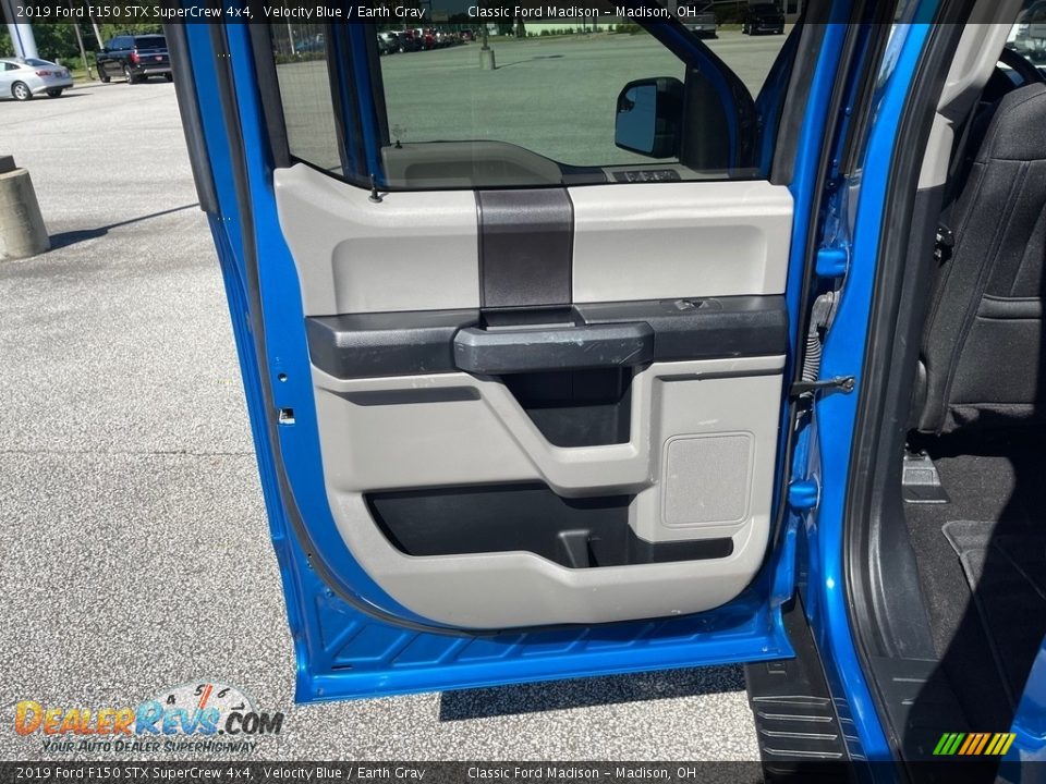 2019 Ford F150 STX SuperCrew 4x4 Velocity Blue / Earth Gray Photo #14
