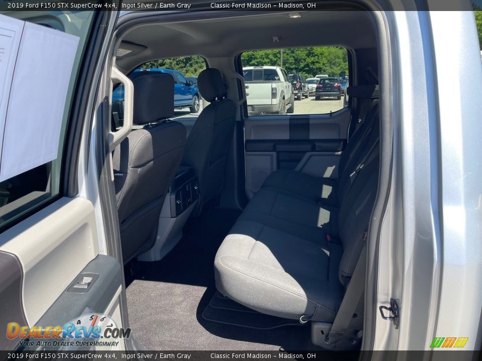 2019 Ford F150 STX SuperCrew 4x4 Ingot Silver / Earth Gray Photo #13