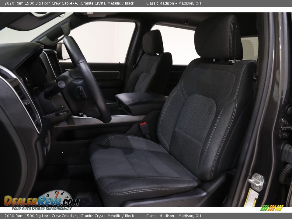 2020 Ram 1500 Big Horn Crew Cab 4x4 Granite Crystal Metallic / Black Photo #5