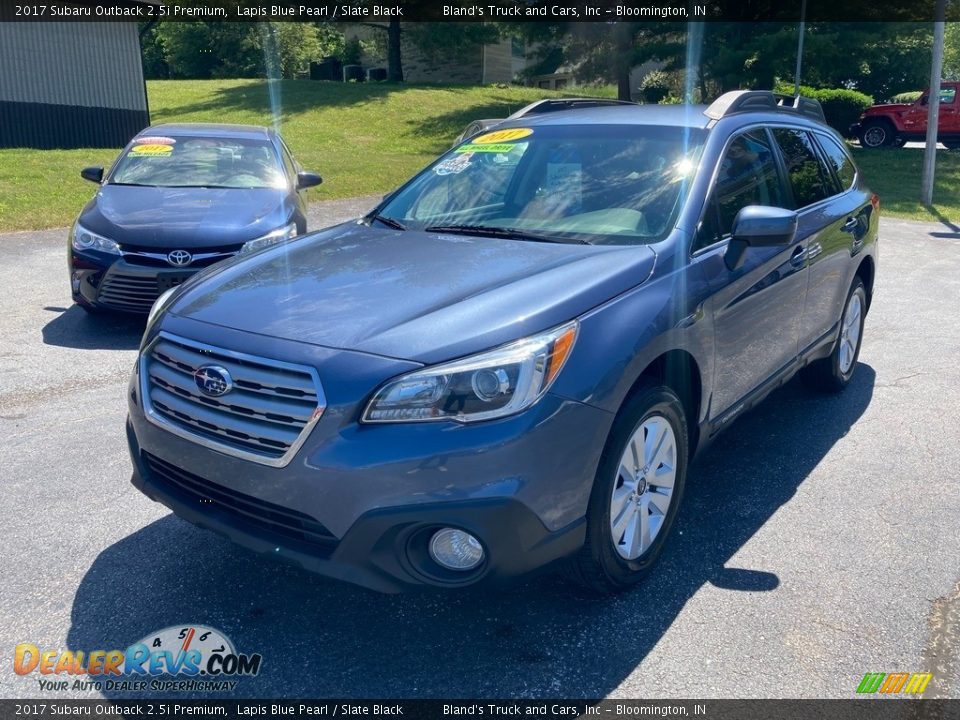 2017 Subaru Outback 2.5i Premium Lapis Blue Pearl / Slate Black Photo #2