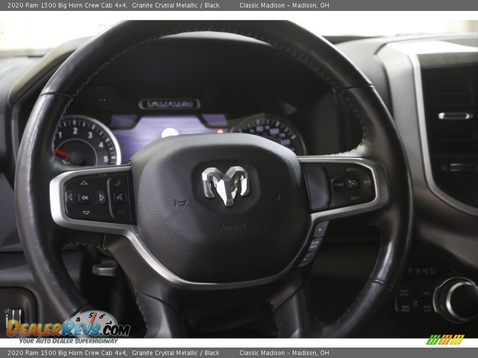 2020 Ram 1500 Big Horn Crew Cab 4x4 Granite Crystal Metallic / Black Photo #7