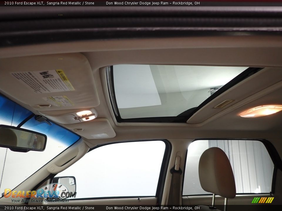 2010 Ford Escape XLT Sangria Red Metallic / Stone Photo #2