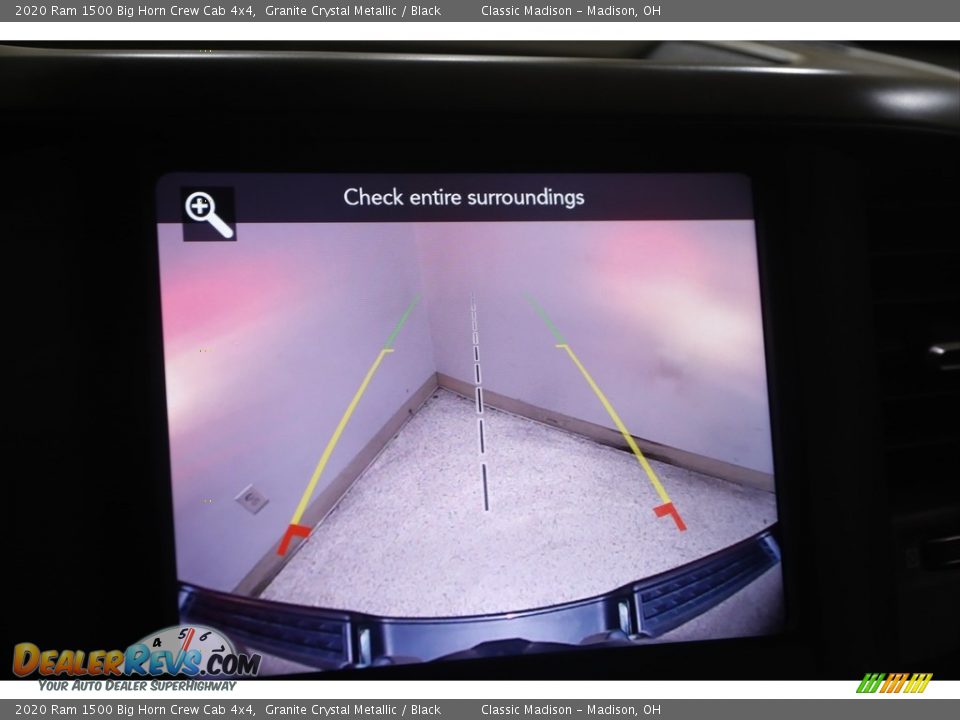 2020 Ram 1500 Big Horn Crew Cab 4x4 Granite Crystal Metallic / Black Photo #13