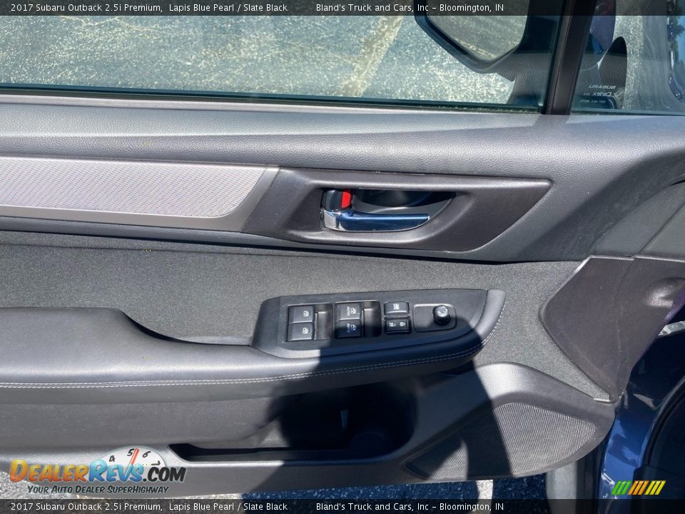 2017 Subaru Outback 2.5i Premium Lapis Blue Pearl / Slate Black Photo #8