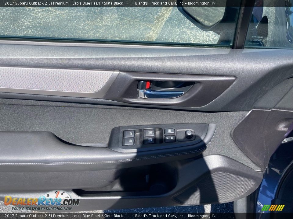 2017 Subaru Outback 2.5i Premium Lapis Blue Pearl / Slate Black Photo #8