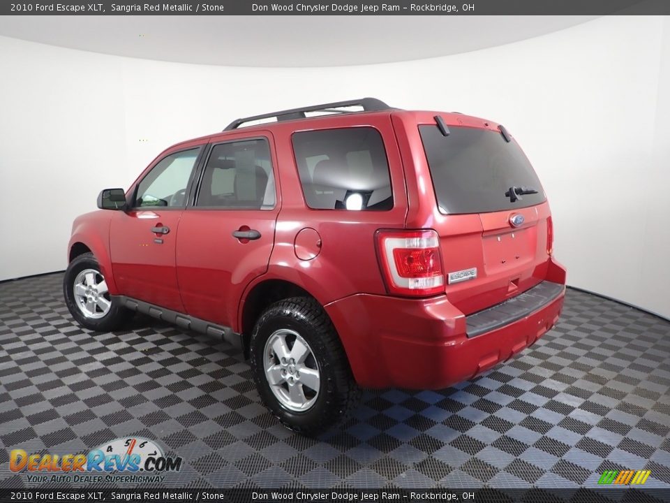 2010 Ford Escape XLT Sangria Red Metallic / Stone Photo #6