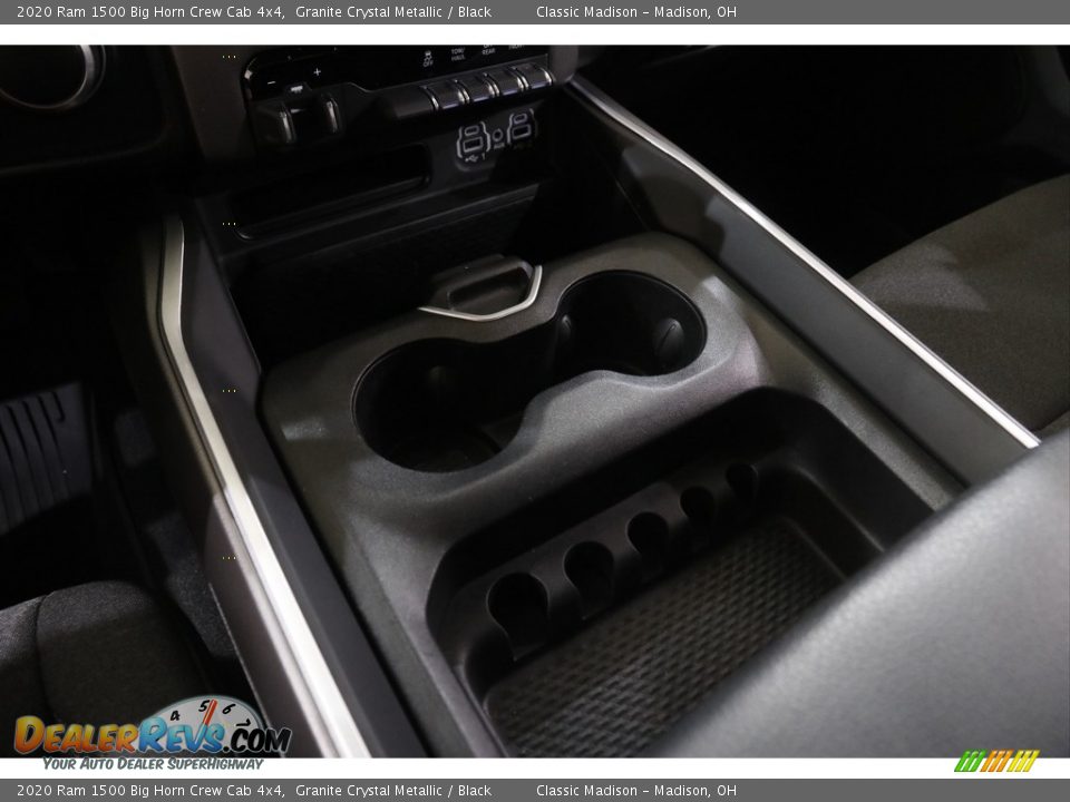 2020 Ram 1500 Big Horn Crew Cab 4x4 Granite Crystal Metallic / Black Photo #16