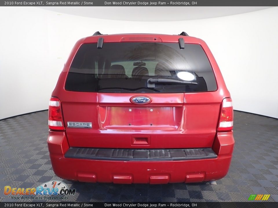2010 Ford Escape XLT Sangria Red Metallic / Stone Photo #7