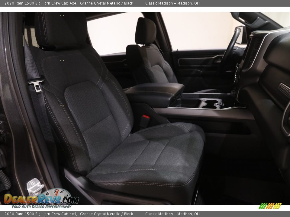 2020 Ram 1500 Big Horn Crew Cab 4x4 Granite Crystal Metallic / Black Photo #18