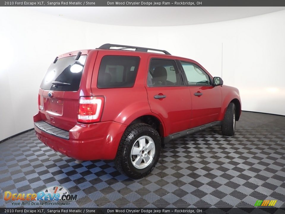 2010 Ford Escape XLT Sangria Red Metallic / Stone Photo #10