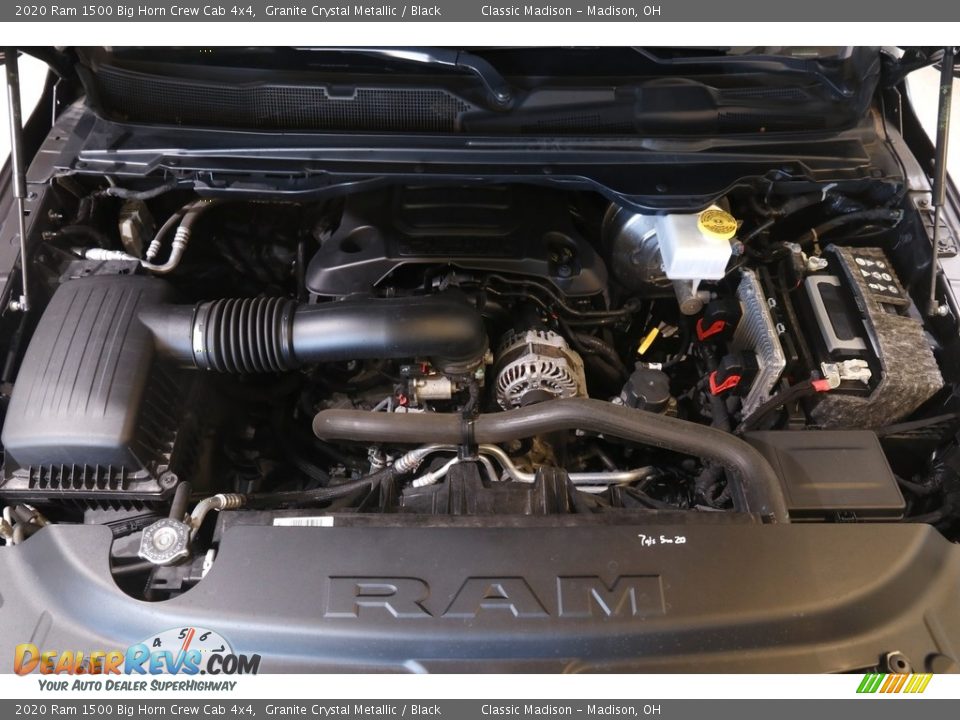 2020 Ram 1500 Big Horn Crew Cab 4x4 Granite Crystal Metallic / Black Photo #22