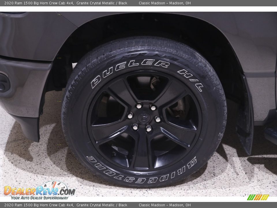 2020 Ram 1500 Big Horn Crew Cab 4x4 Granite Crystal Metallic / Black Photo #23