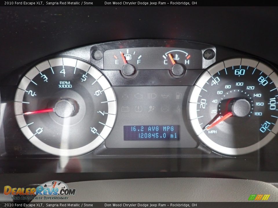 2010 Ford Escape XLT Sangria Red Metallic / Stone Photo #18