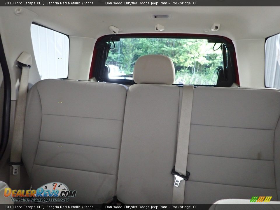 2010 Ford Escape XLT Sangria Red Metallic / Stone Photo #23