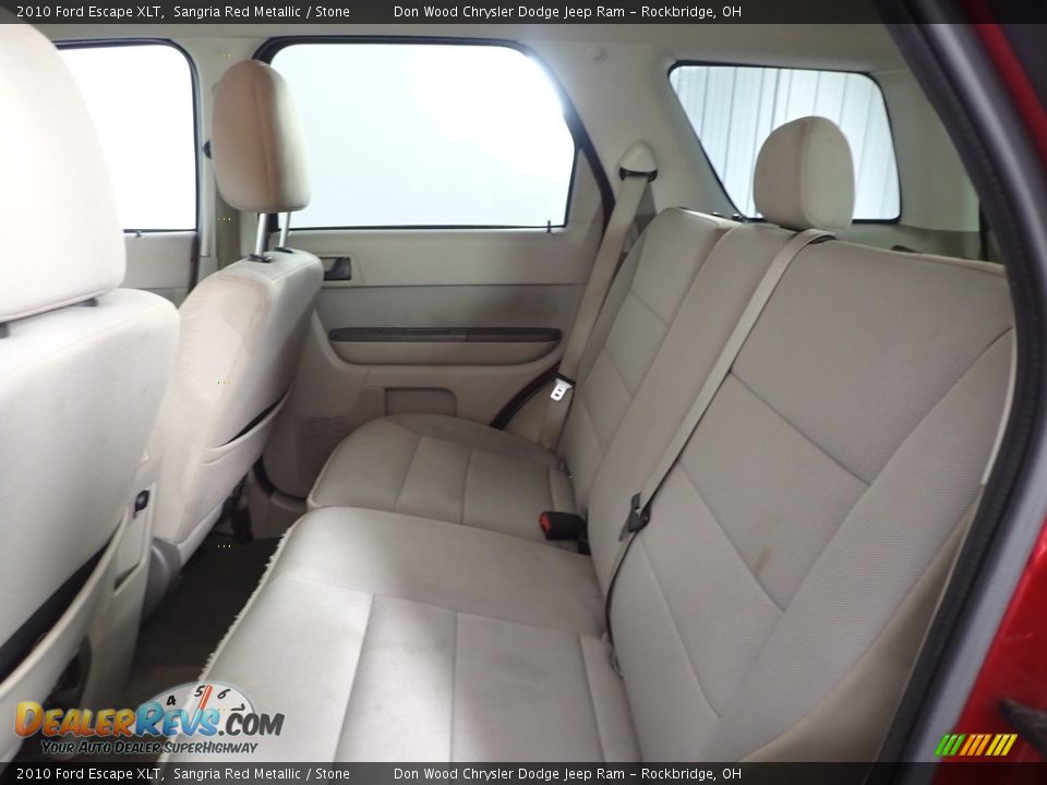2010 Ford Escape XLT Sangria Red Metallic / Stone Photo #25
