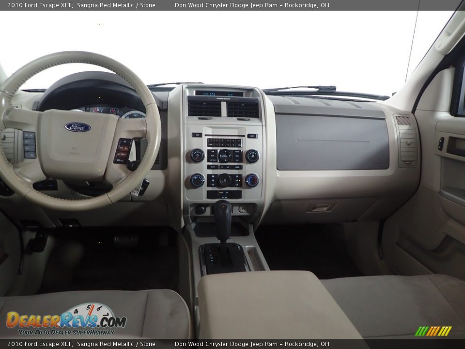 2010 Ford Escape XLT Sangria Red Metallic / Stone Photo #26