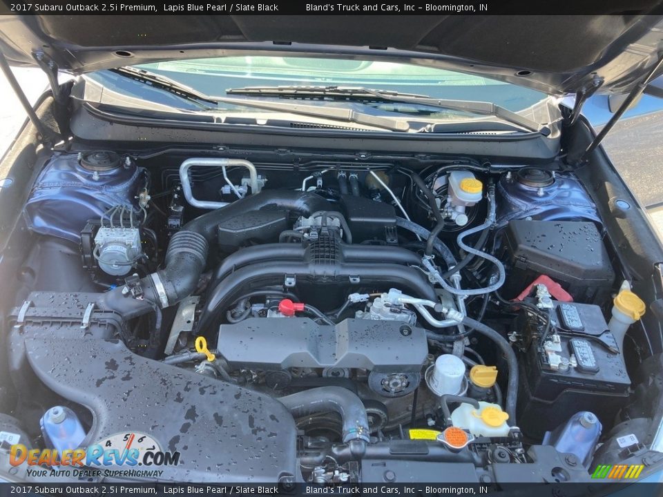2017 Subaru Outback 2.5i Premium Lapis Blue Pearl / Slate Black Photo #34