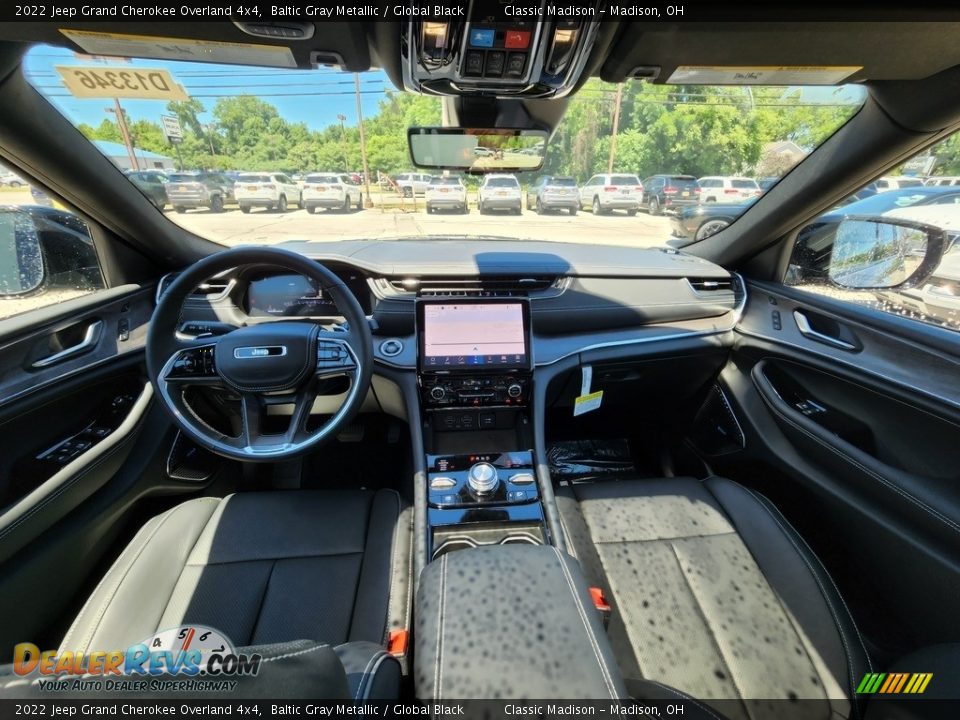 2022 Jeep Grand Cherokee Overland 4x4 Baltic Gray Metallic / Global Black Photo #4