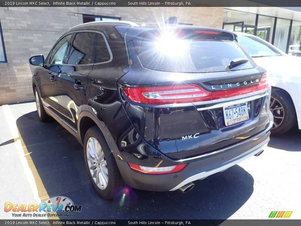 2019 Lincoln MKC Select Infinite Black Metallic / Cappuccino Photo #2