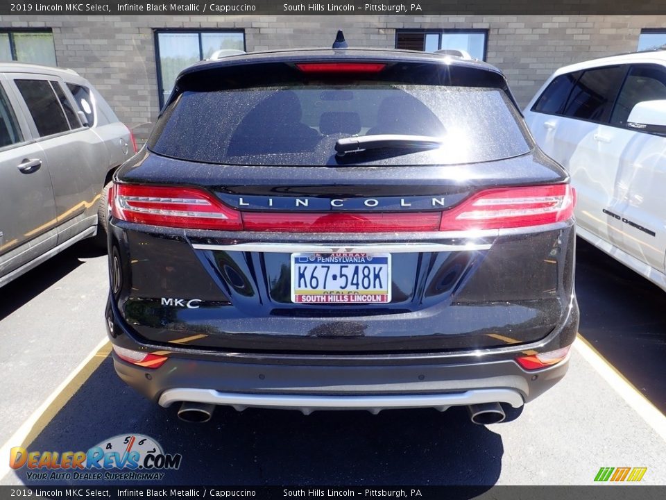 2019 Lincoln MKC Select Infinite Black Metallic / Cappuccino Photo #3