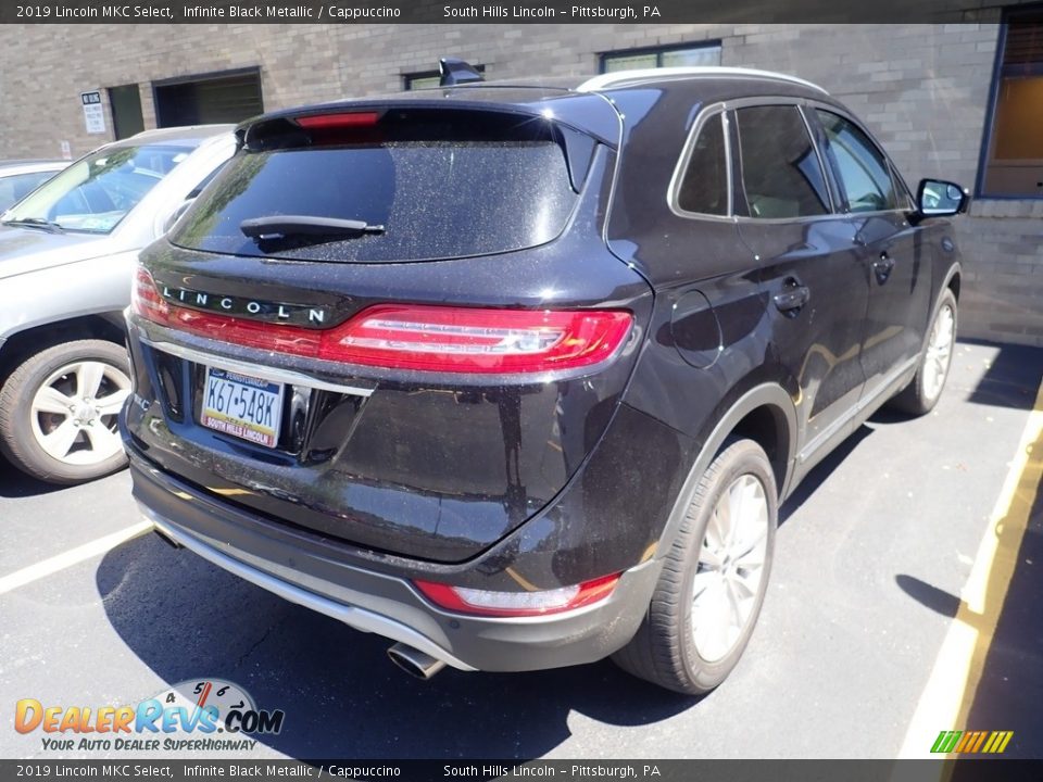 2019 Lincoln MKC Select Infinite Black Metallic / Cappuccino Photo #4