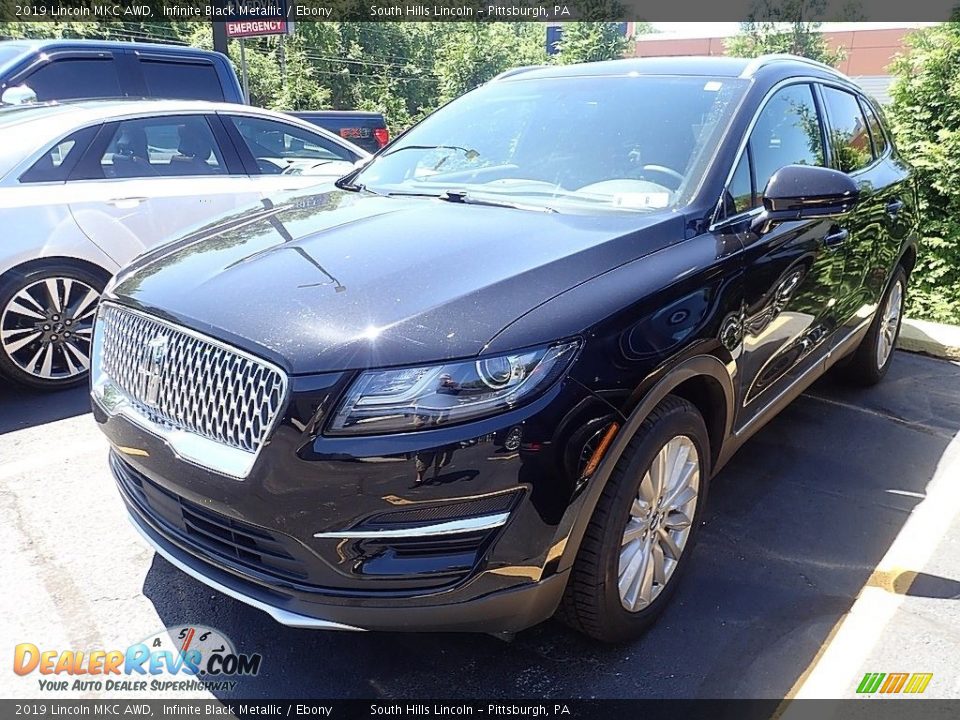 2019 Lincoln MKC AWD Infinite Black Metallic / Ebony Photo #1