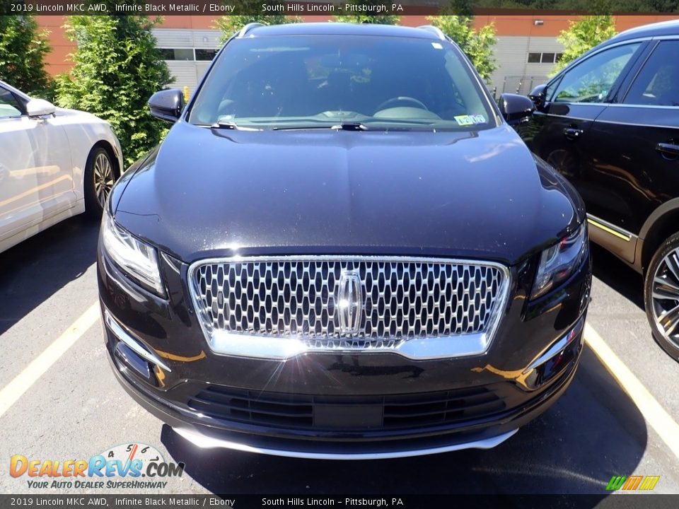 2019 Lincoln MKC AWD Infinite Black Metallic / Ebony Photo #3