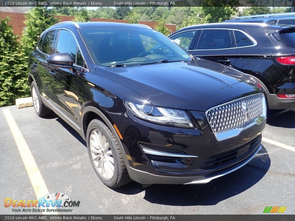 2019 Lincoln MKC AWD Infinite Black Metallic / Ebony Photo #4