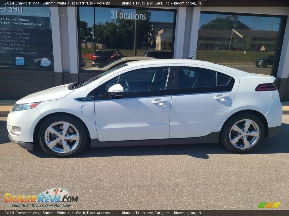 2014 Chevrolet Volt Summit White / Jet Black/Dark Accents Photo #1