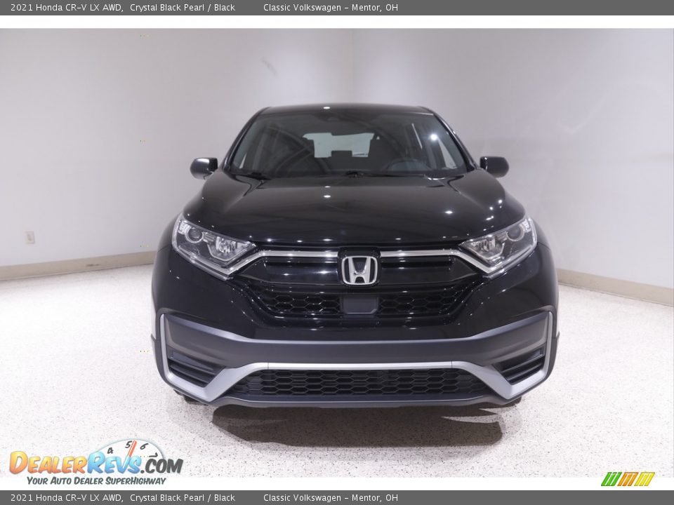 2021 Honda CR-V LX AWD Crystal Black Pearl / Black Photo #2